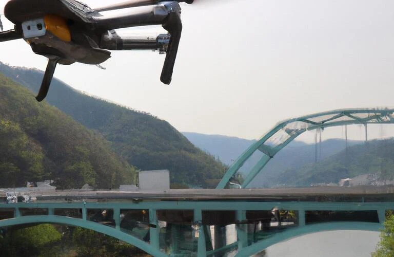 岐阜県の橋梁点検、未来を創るドローンの力！