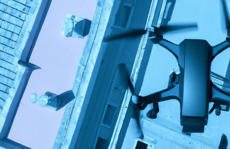 未来を見守る赤外線ドローンで、建物の安全を守ろう！
